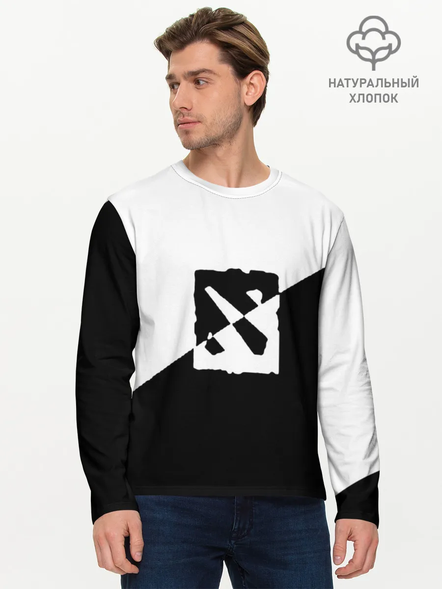 Мужской лонгслив базовый / DOTA2