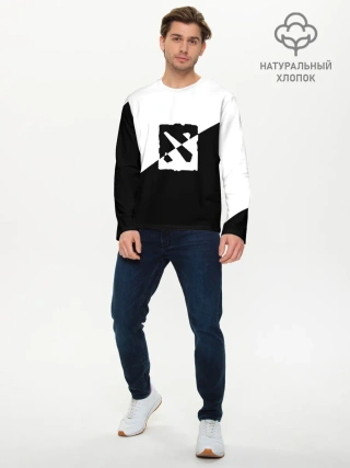 Мужской лонгслив базовый / DOTA2