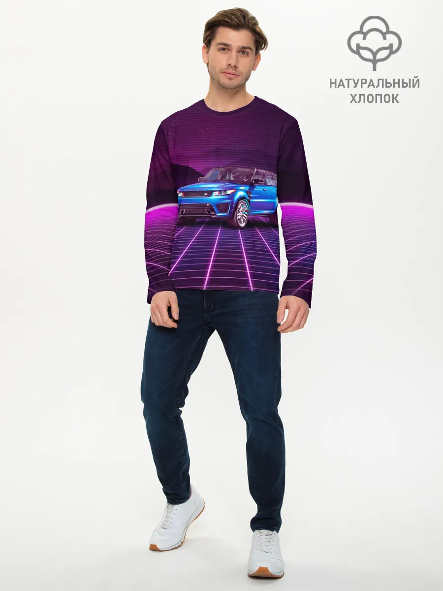 Мужской лонгслив базовый / Range Rover Sport