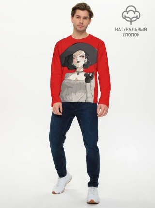 Мужской лонгслив базовый / Residen Evil Вампирша village