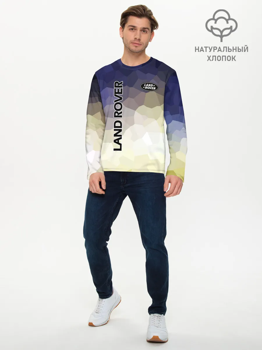 Мужской лонгслив базовый / LAND ROVER