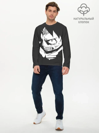 Мужской лонгслив базовый / Злой One piece