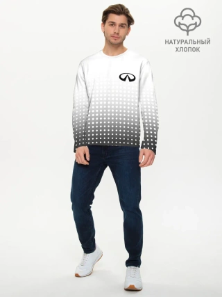 Мужской лонгслив базовый / Infiniti