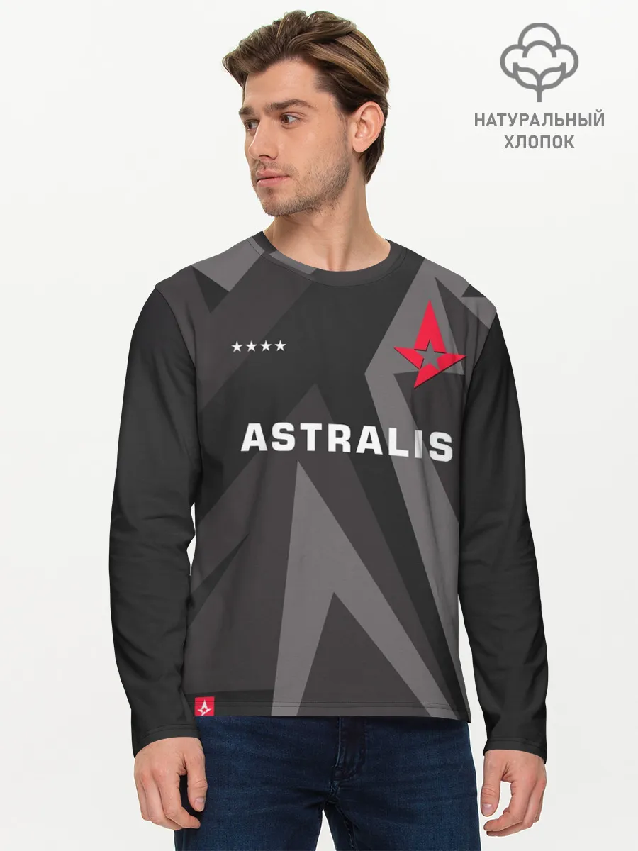 Мужской лонгслив базовый / Astralis - Jersey Pro