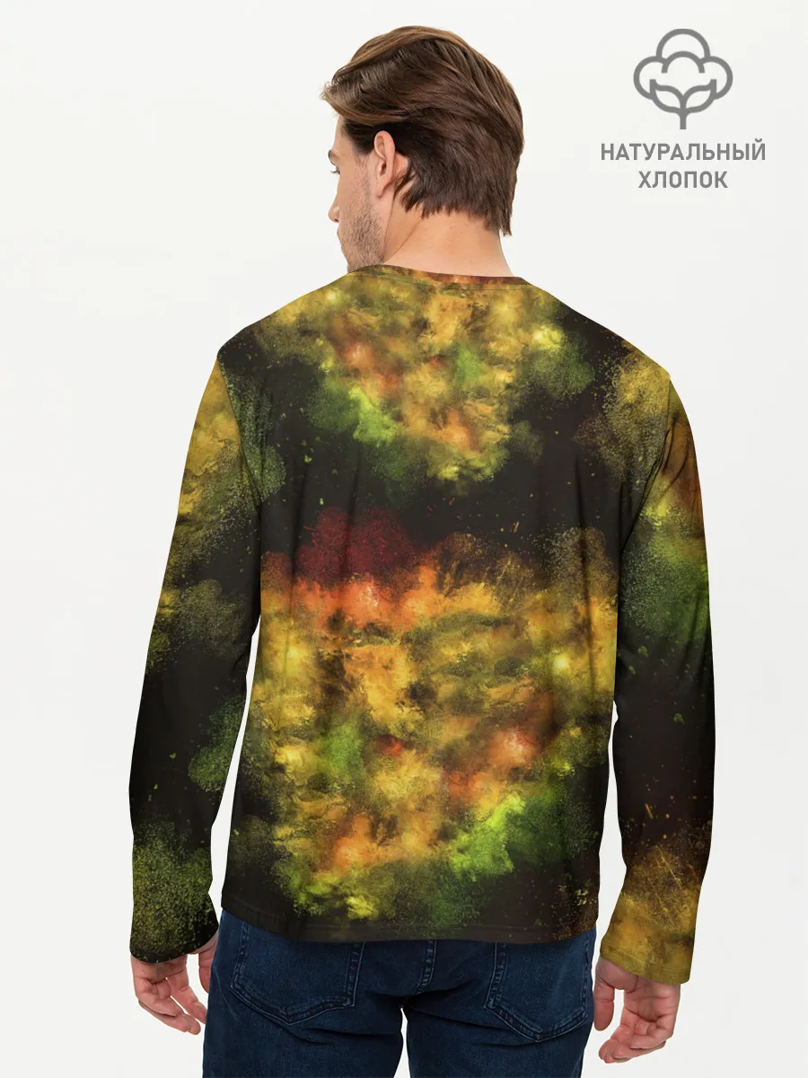 Мужской лонгслив базовый / CS GO Gold dust