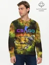 Мужской лонгслив базовый / CS GO Gold dust