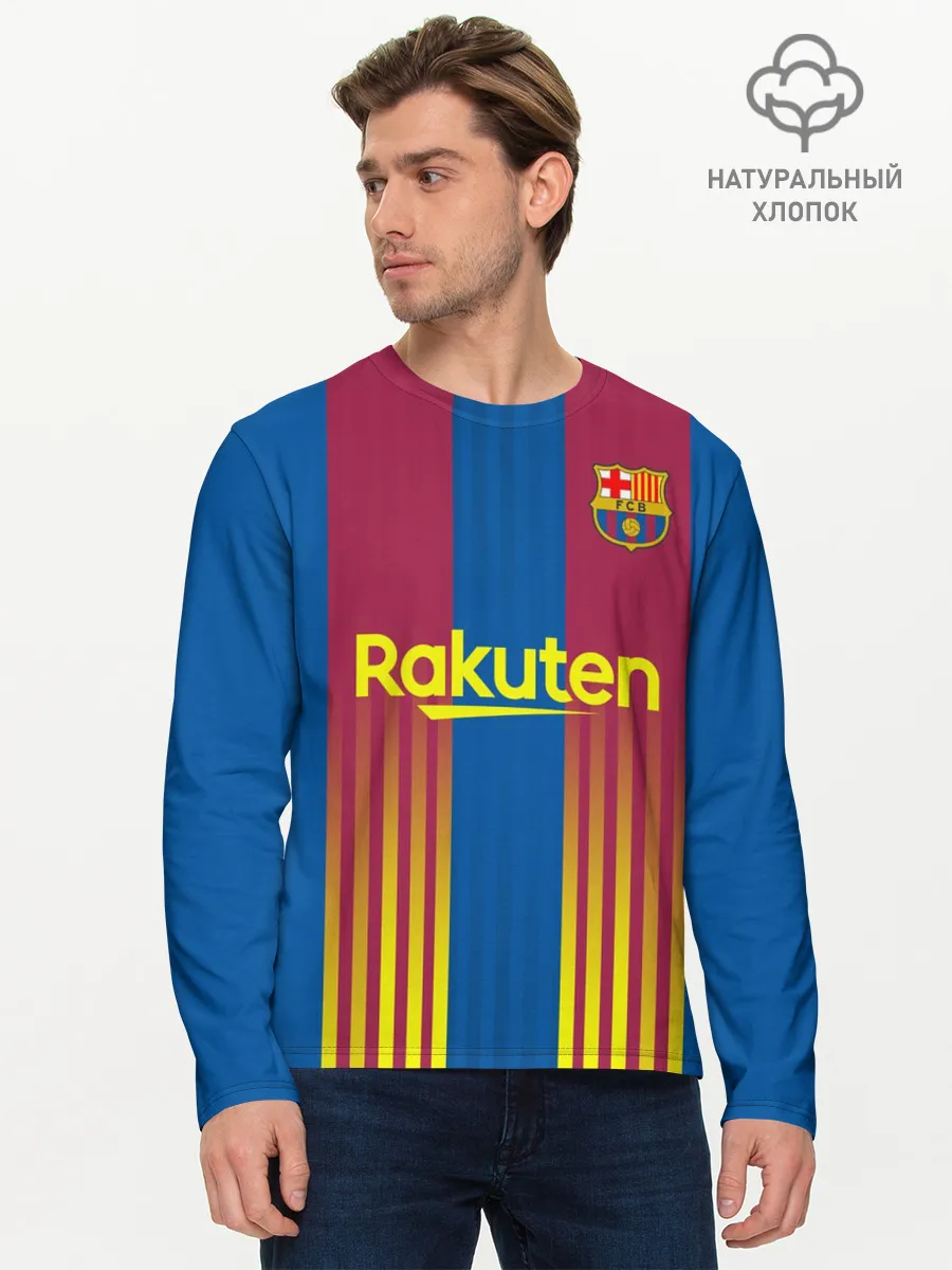 Мужской лонгслив базовый / FC Barcelona | El Clasico La Liga