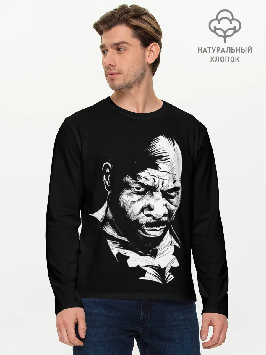 Мужской лонгслив базовый / Сити Флетчер