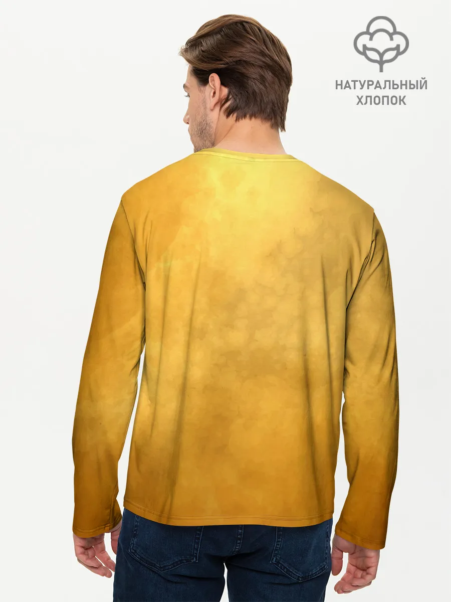 Мужской лонгслив базовый / жар птица