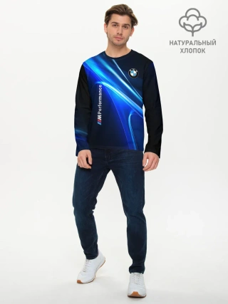 Мужской лонгслив базовый / BMW