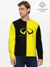 Мужской лонгслив базовый / INFINITI logo