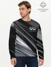 Мужской лонгслив базовый / Infiniti
