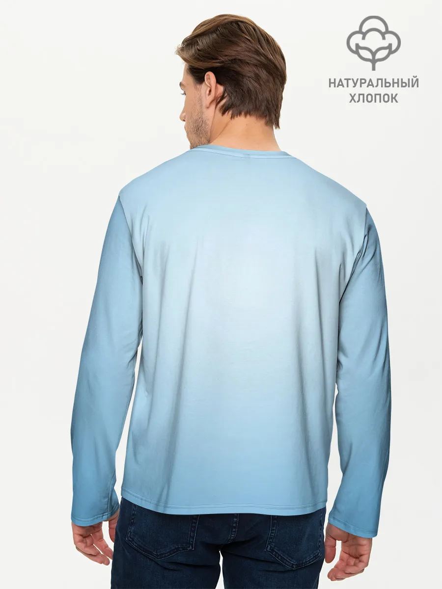 Мужской лонгслив базовый / ВМФ