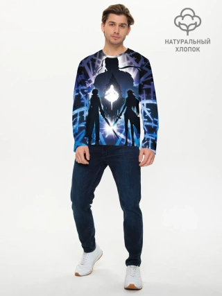 Мужской лонгслив базовый / Sword Art Online Кирито Асуна