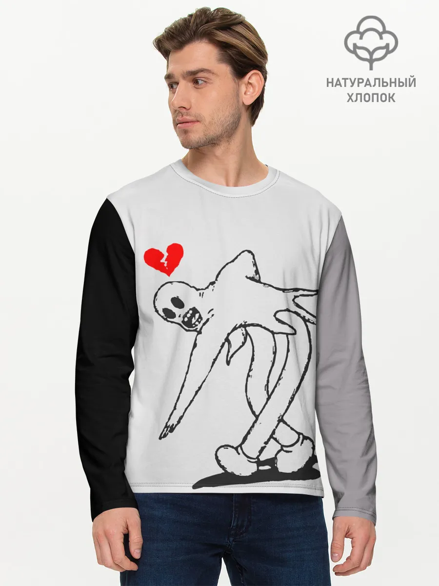 Мужской лонгслив базовый / GHOSTEMANE