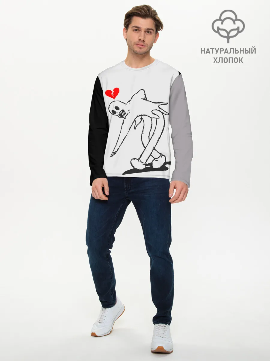 Мужской лонгслив базовый / GHOSTEMANE