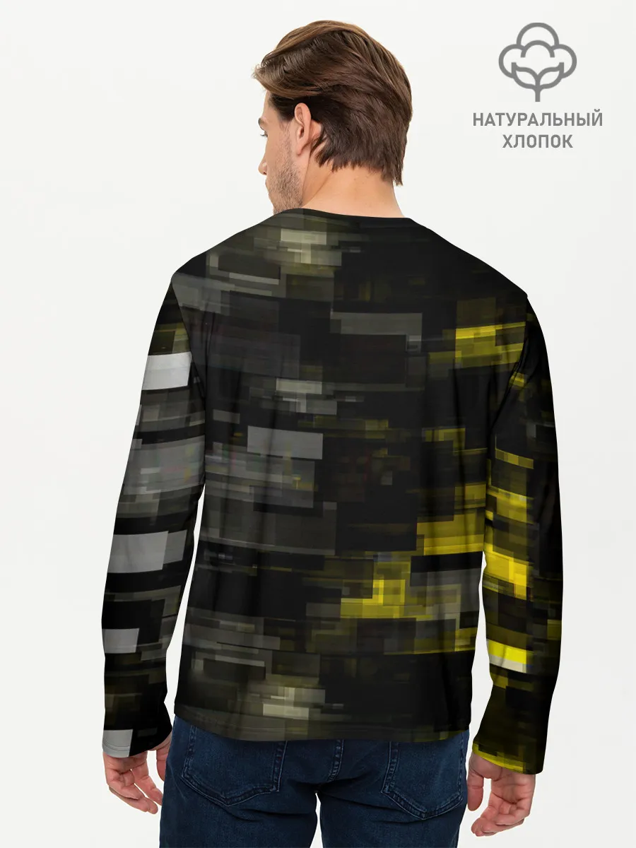 Мужской лонгслив базовый / MILITECH камуфляж Cyberpunk 2077