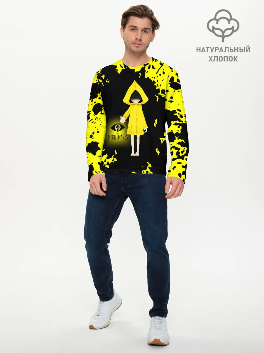 Мужской лонгслив базовый / Little Nightmares/Шестая