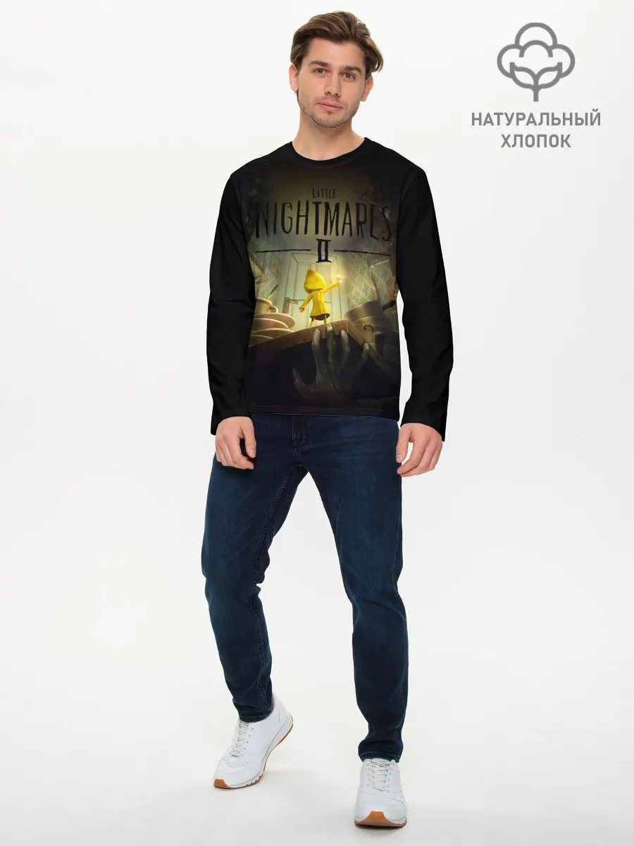 Мужской лонгслив базовый / Шестая - Большой кошмар
