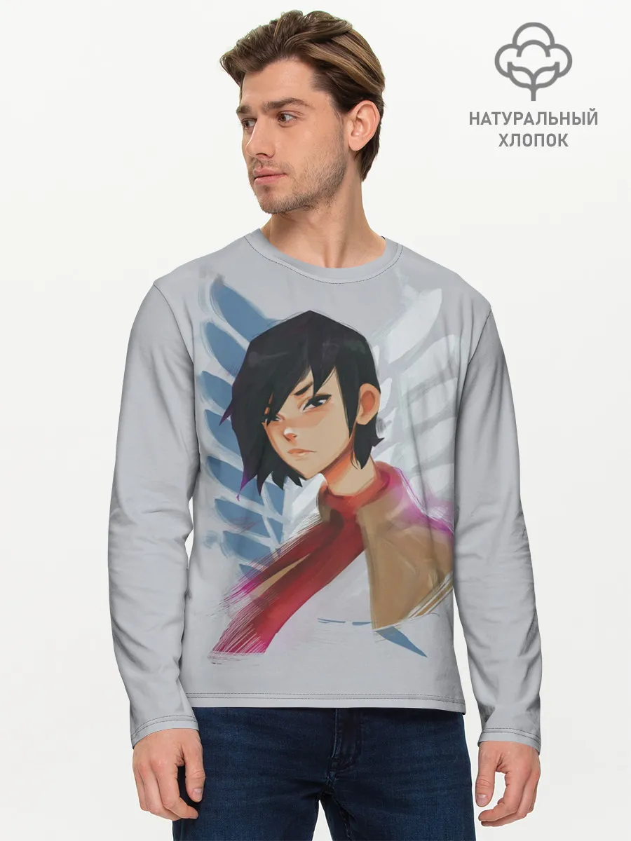 Logo and Mikasa