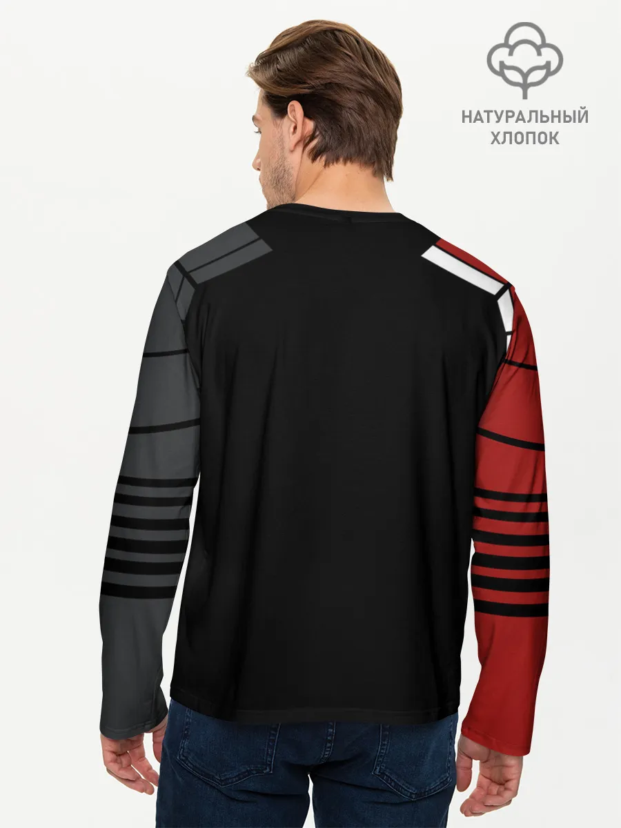 Мужской лонгслив базовый / КОСТЮМ N7 | MASS EFFECT N7 | МАСС ЭФФЕКТ Н7