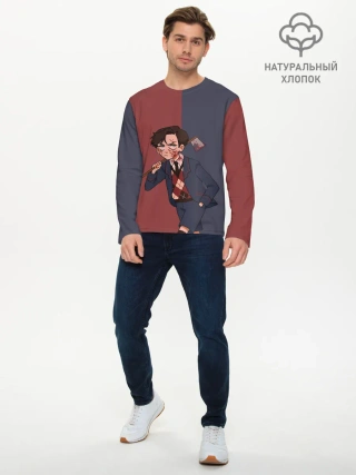 Мужской лонгслив базовый / Академия Амбрелла