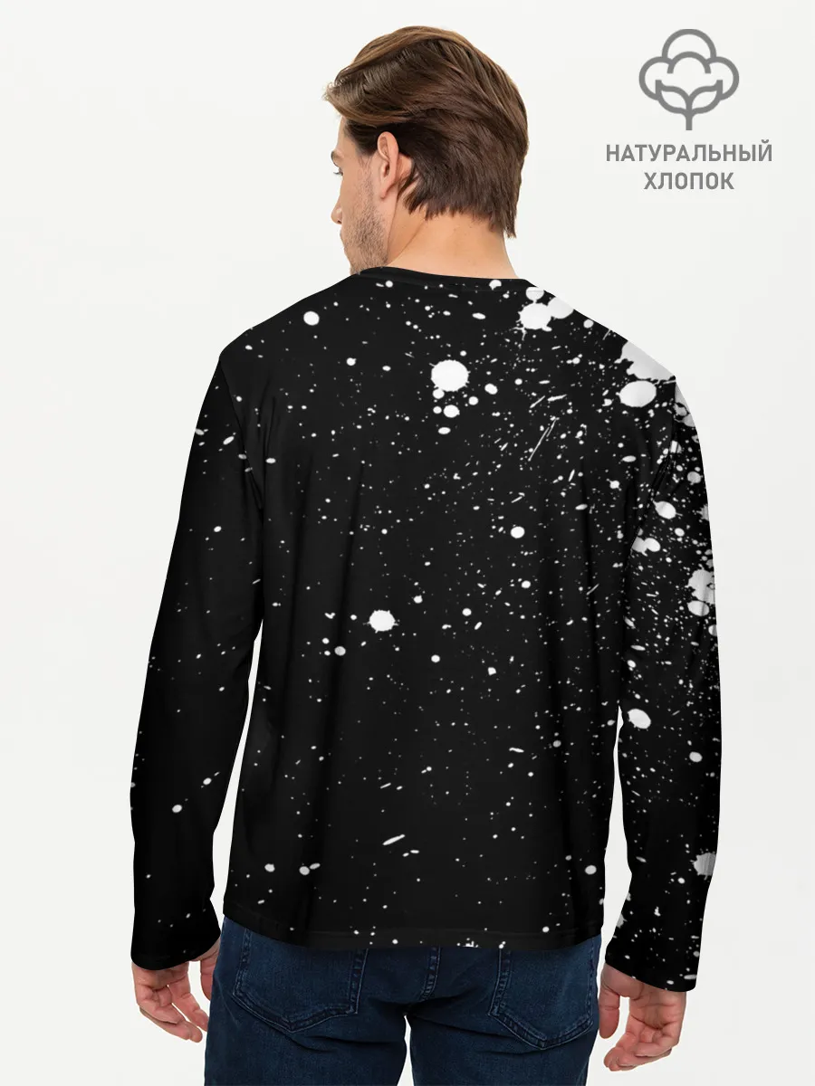 Мужской лонгслив базовый / SAMURAI Cyberpunk 2077