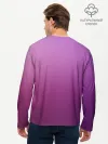 Мужской лонгслив базовый / Аметистовый закат