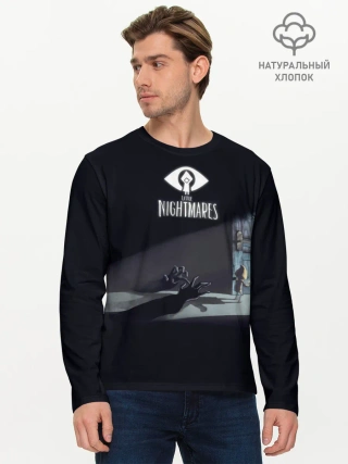 Мужской лонгслив базовый / Little Nightmares Руки