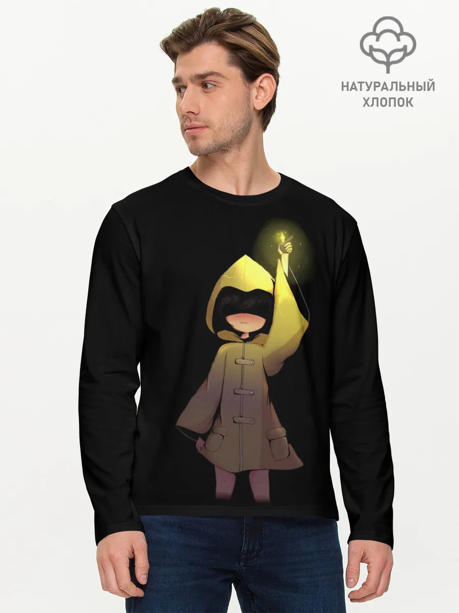 Мужской лонгслив базовый / Little Nightmares Шестая