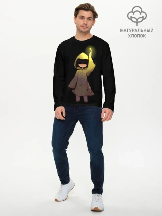 Мужской лонгслив базовый / Little Nightmares Шестая