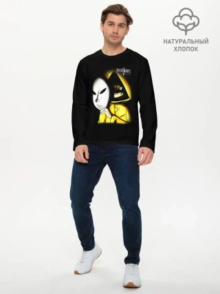 Мужской лонгслив базовый / Little Nightmares 2 MASK