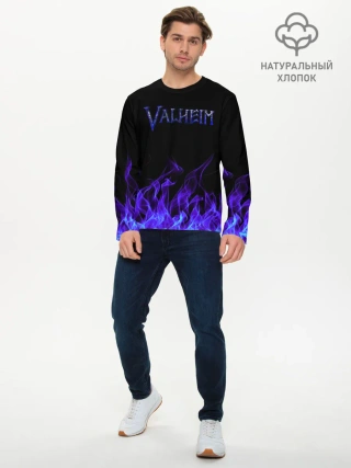Мужской лонгслив базовый / Valheim
