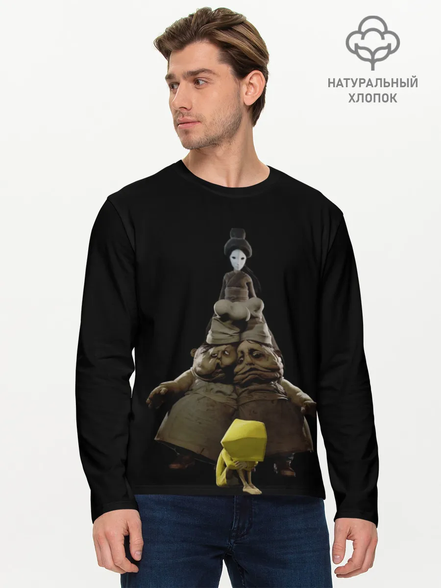 Мужской лонгслив базовый / Little Nightmares Повар