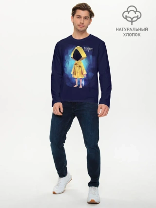 Мужской лонгслив базовый / Шестая из little Nightmares