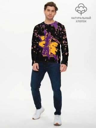 Мужской лонгслив базовый / Kobe Bryant.