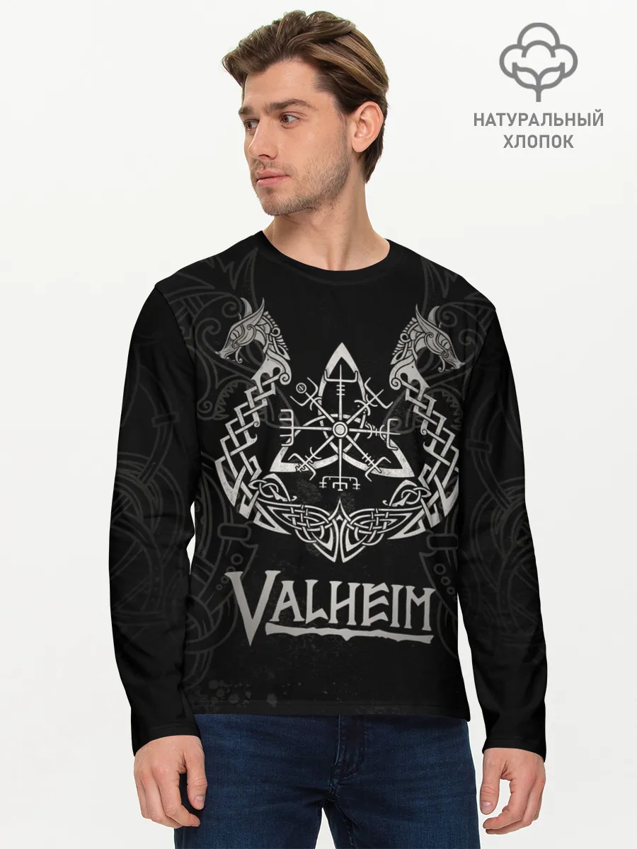 Мужской лонгслив базовый / Valheim