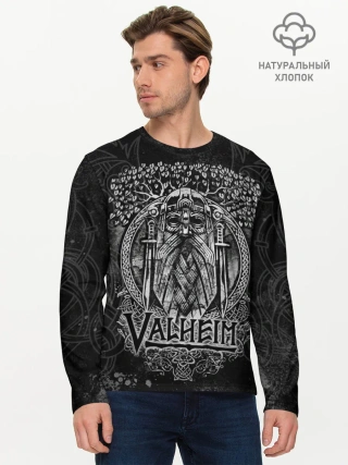 Мужской лонгслив базовый / Valheim