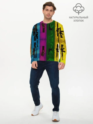 Мужской лонгслив базовый / Кс го оружие