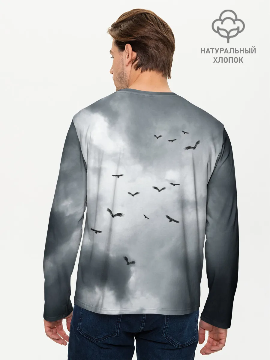 Мужской лонгслив базовый / Hitman | Агент 47