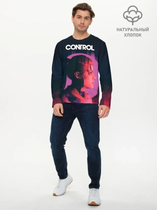 Мужской лонгслив базовый / Контрол | Джесси