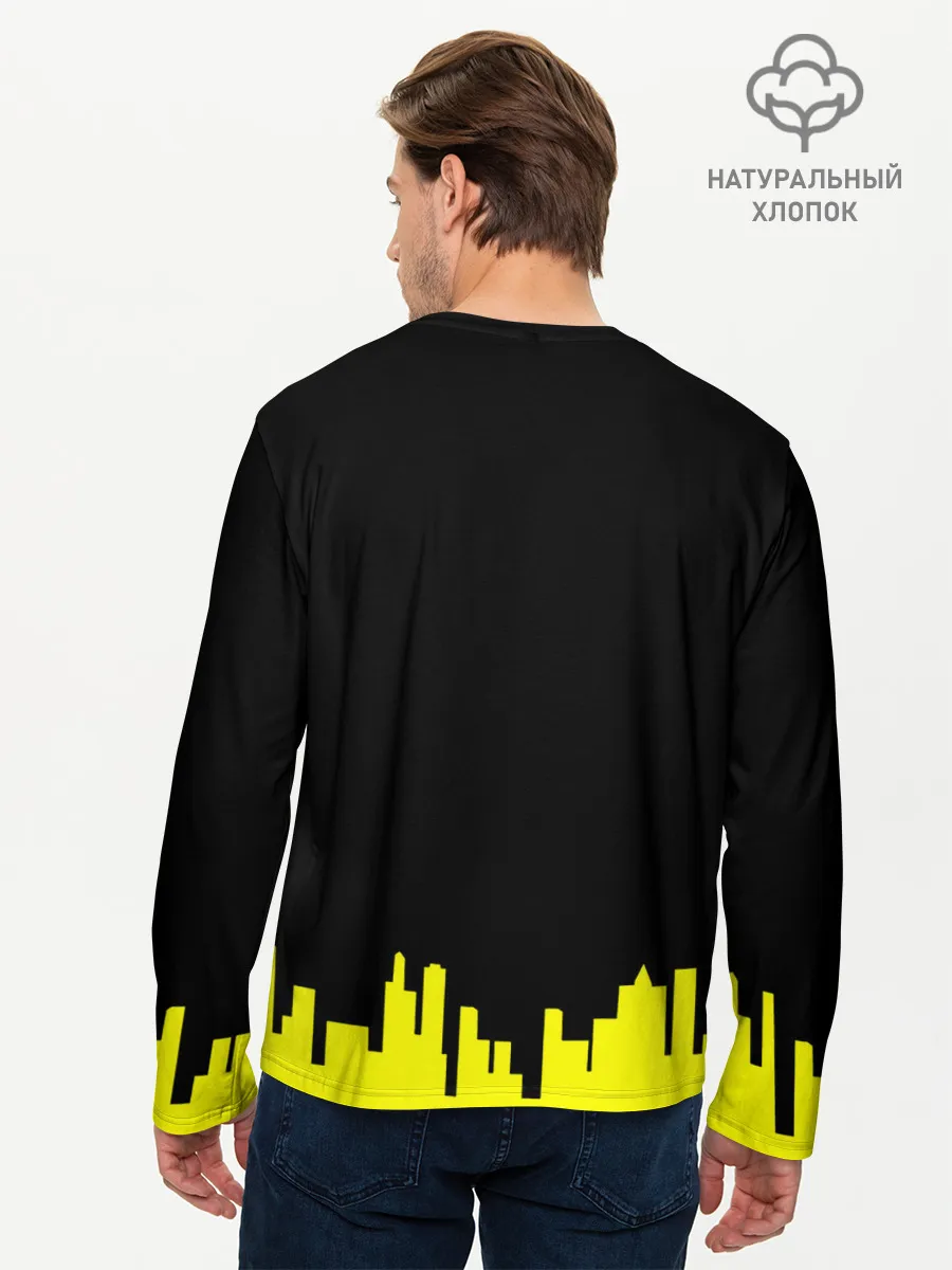 Мужской лонгслив базовый / TRAUMA TEAM Cyberpunk 2077