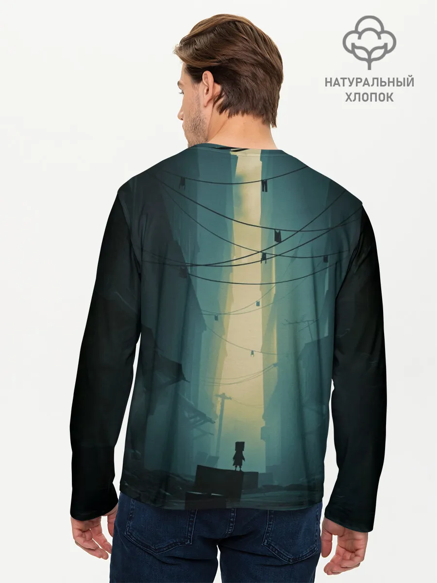 Мужской лонгслив базовый / Little Nightmares