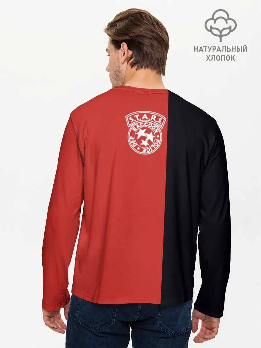 Мужской лонгслив базовый / RE3 | Jill Valentine