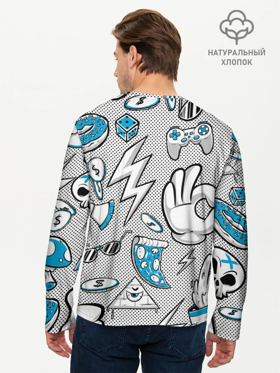 Мужской лонгслив базовый / Gamer Style