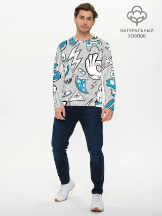 Мужской лонгслив базовый / Gamer Style