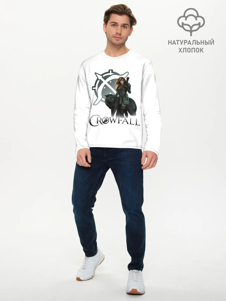 Мужской лонгслив базовый / Crowfall | Ranger
