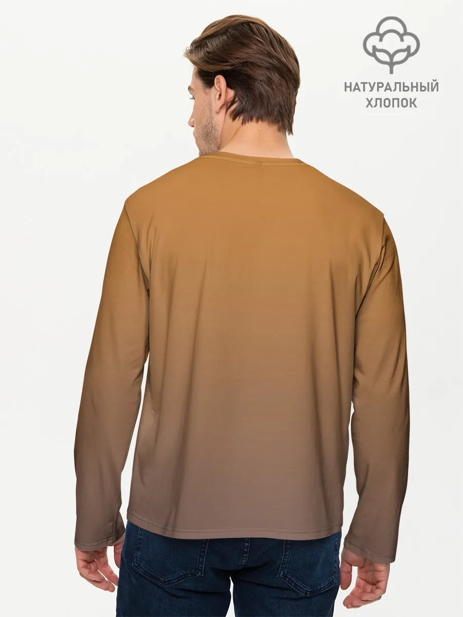 Мужской лонгслив базовый / анимешная девочка очки офис