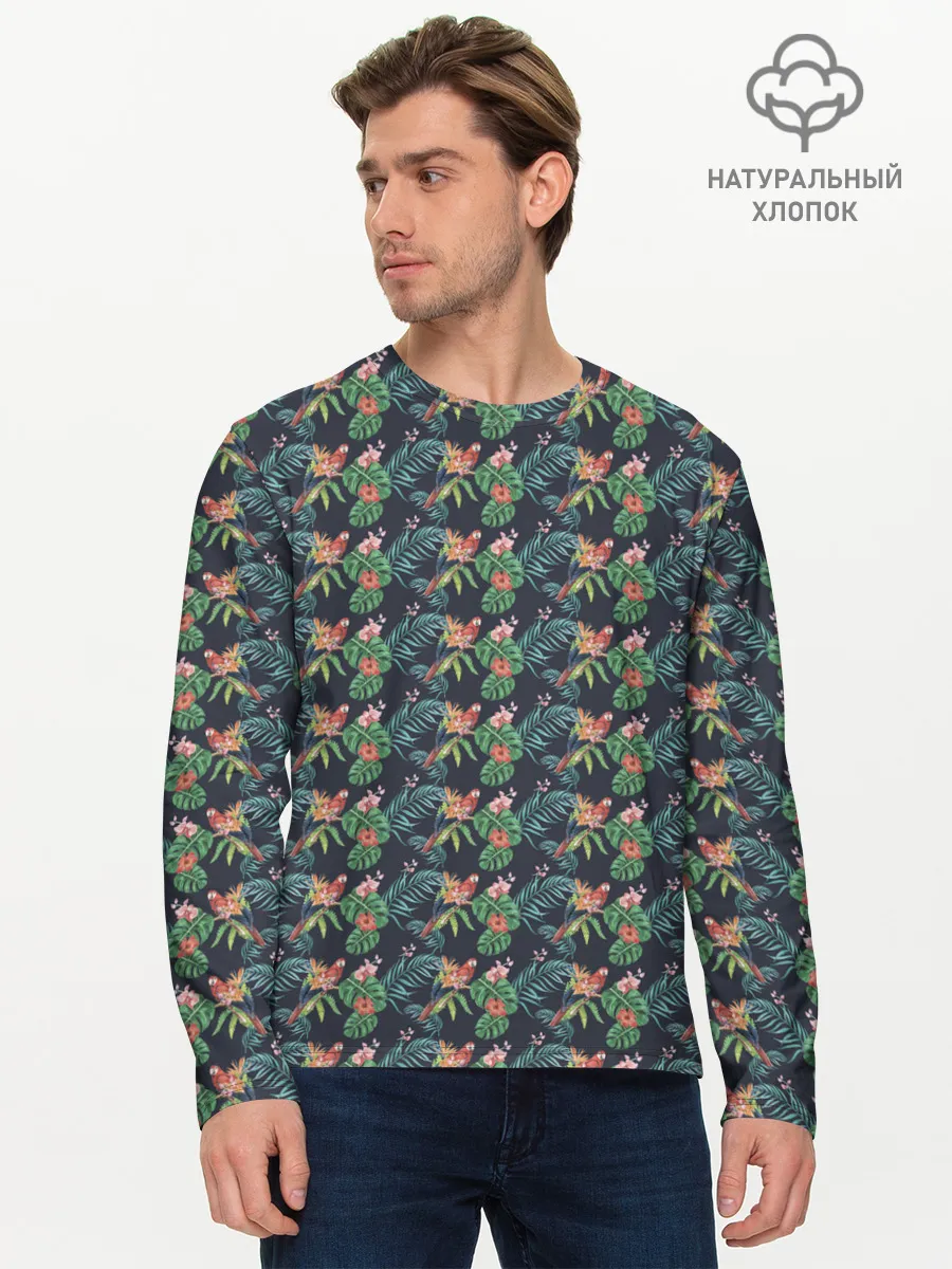 Мужской лонгслив базовый / Прекрасный Ара