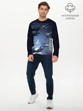 Мужской лонгслив базовый / Little Nightmares